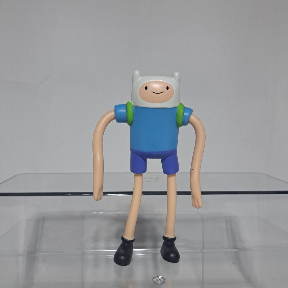 Adventure Time - Rubber Finn - Action Figure McDonald's Happy Meal Toy‎